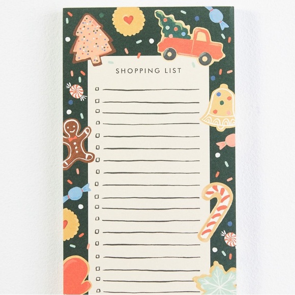 Rifle Paper Co. Christmas Cookies Notepad - Picture 1 of 5